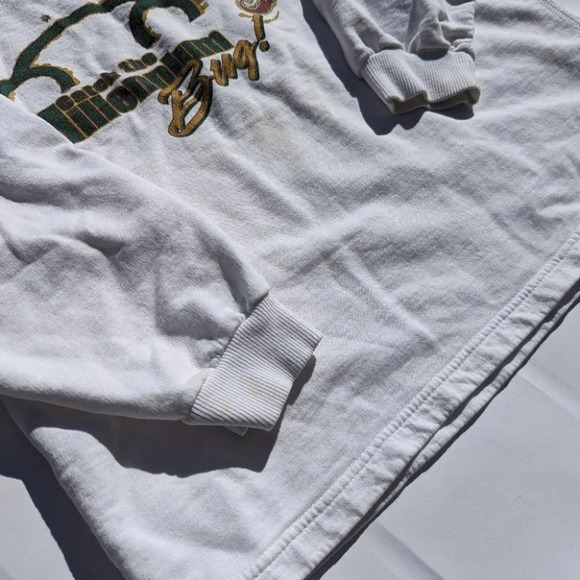 Vintage Sportop 1999 Magnus in the Park White Crew Neck Sweater Small *stain - Picture 10 of 10